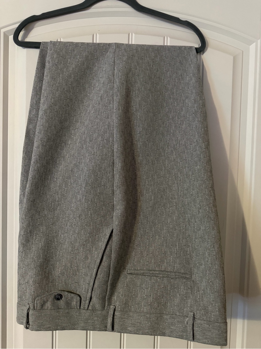 Men’s Retro Haband of Peterson Gray Flat Slacks